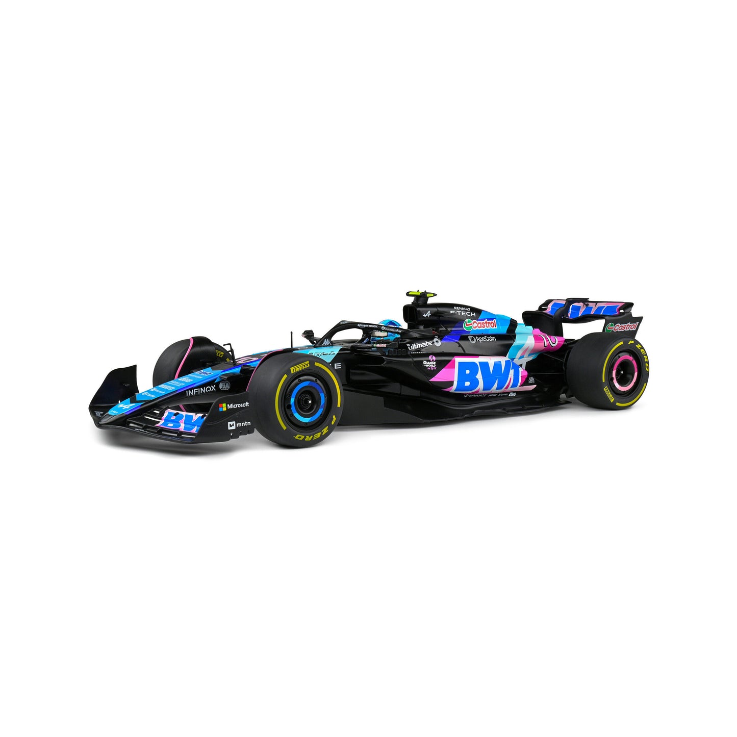 Mô hình xe Solido 1/18 Alpine F1 Team A524 – MONACO GP – 2024 – P.GASLY