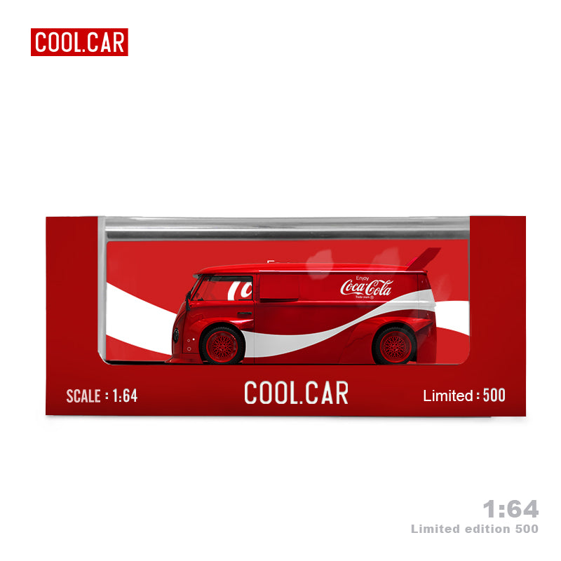 Mô hình xe Volkswagen T1 Coca-Cola Cool Car вид bên