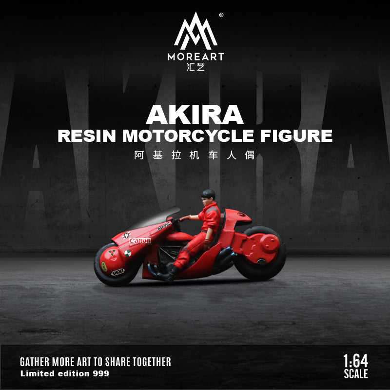 Góc nghiêng diorama Akira Motorbike