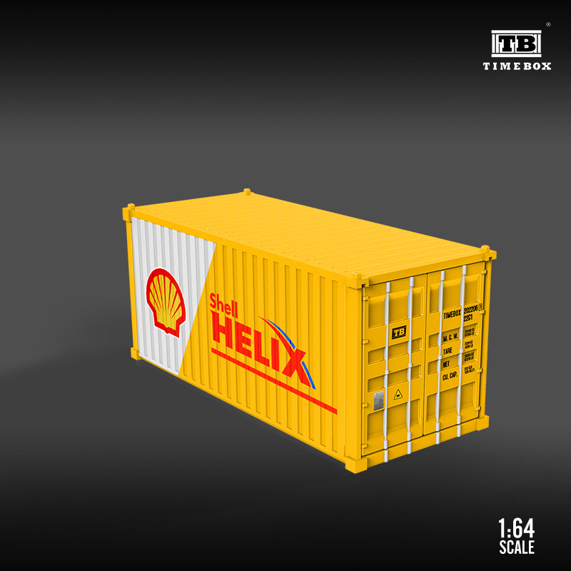 Góc nghiêng container Shell Paint tỉ lệ 1:64