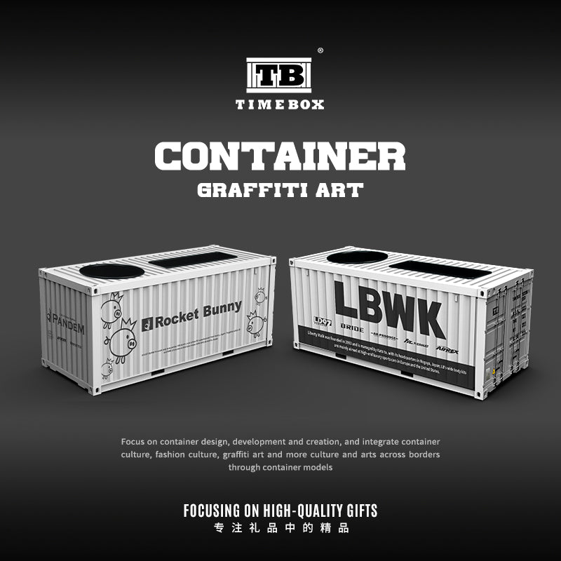 Thiết kế độc đáo của diorama Container Rocket Rabbit