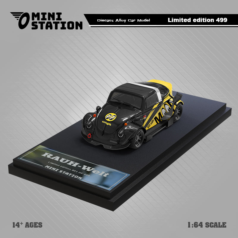 Mô hình xe MINI STATION Beetle Black MS646216