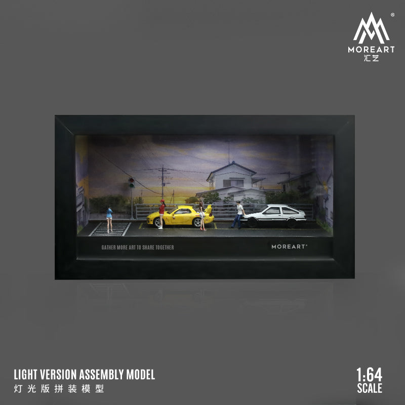 Tổng quan diorama Parking Lot C-style