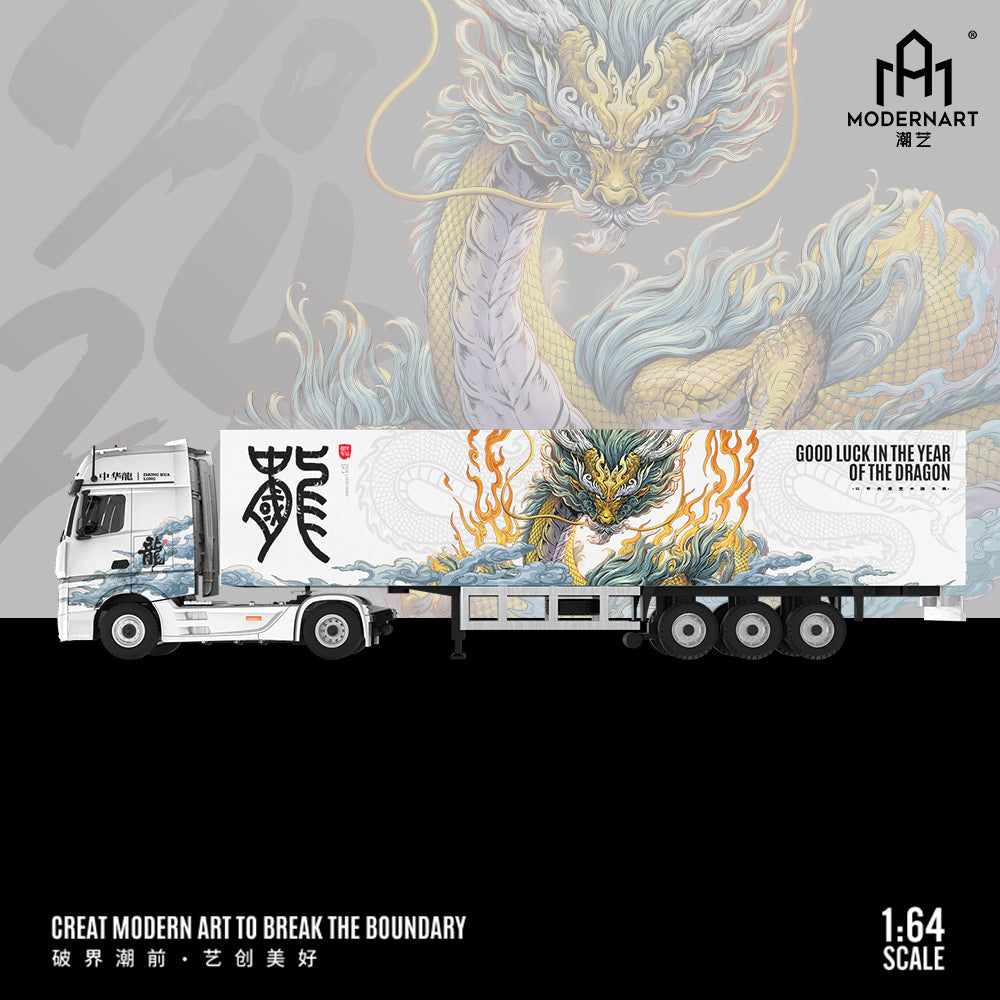 Xe container Mercedes-Benz Actros Chinese Dragon