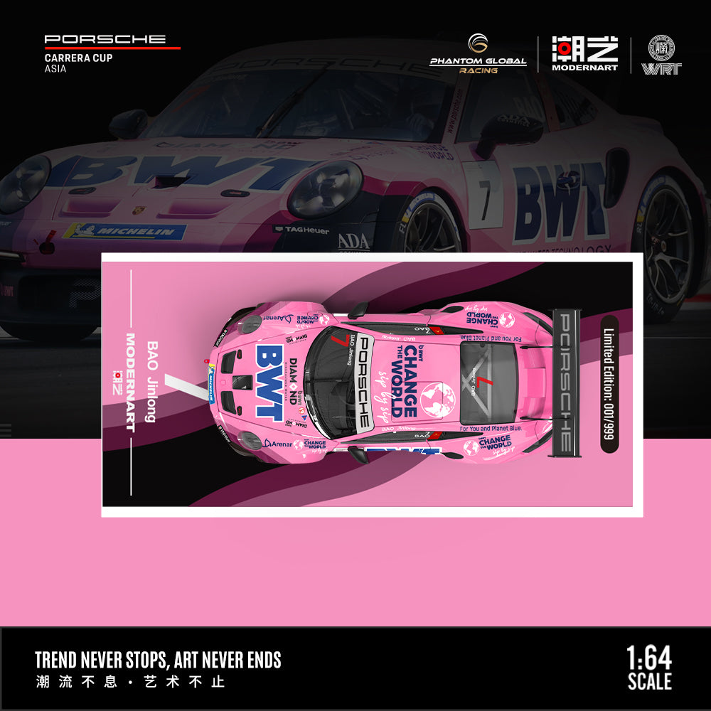 Vỏ hộp xe 911GT3 Cup Yongda BWT-7