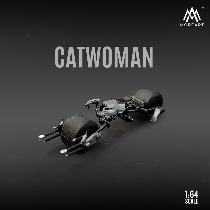 Diorama Batman Catwoman Motorcycle Moreart full box
