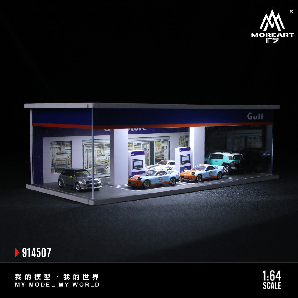 Diorama trạm xăng Gulf