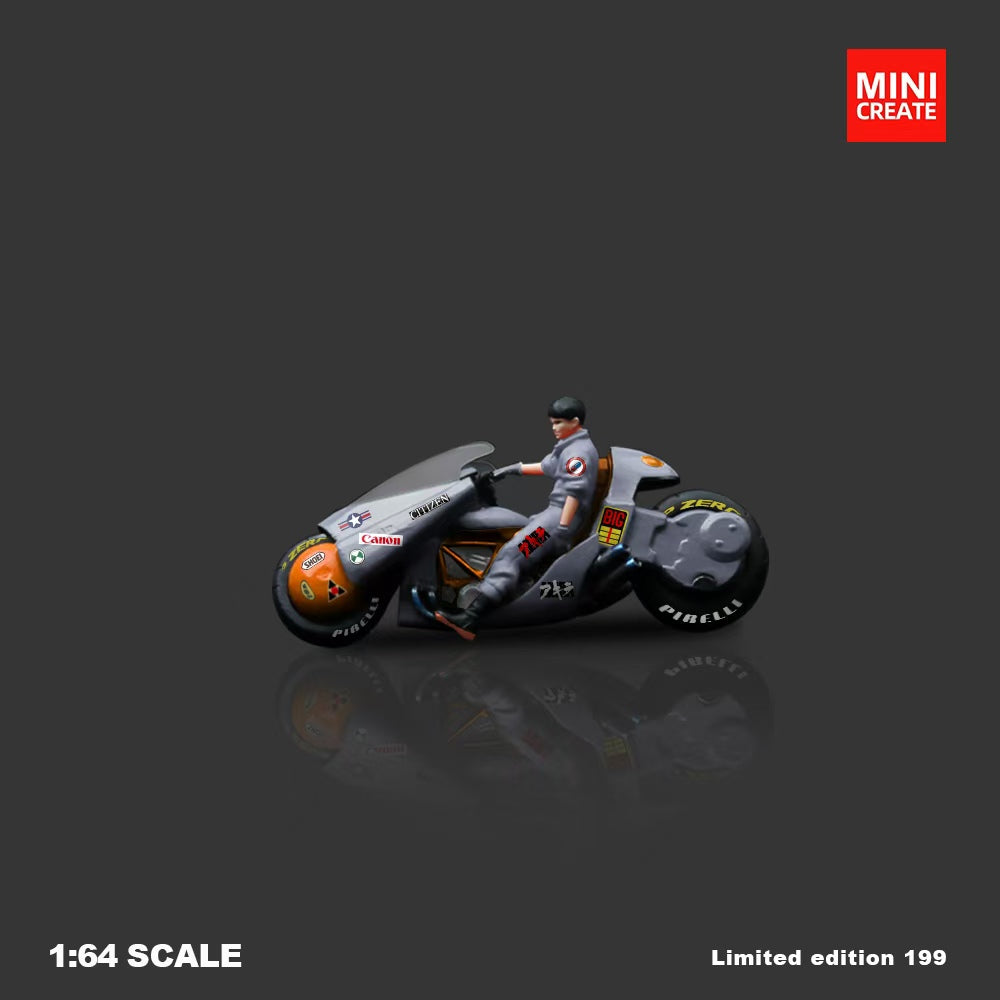 mô hình trưng bày M-COOL Akira Motorcycle 1:64