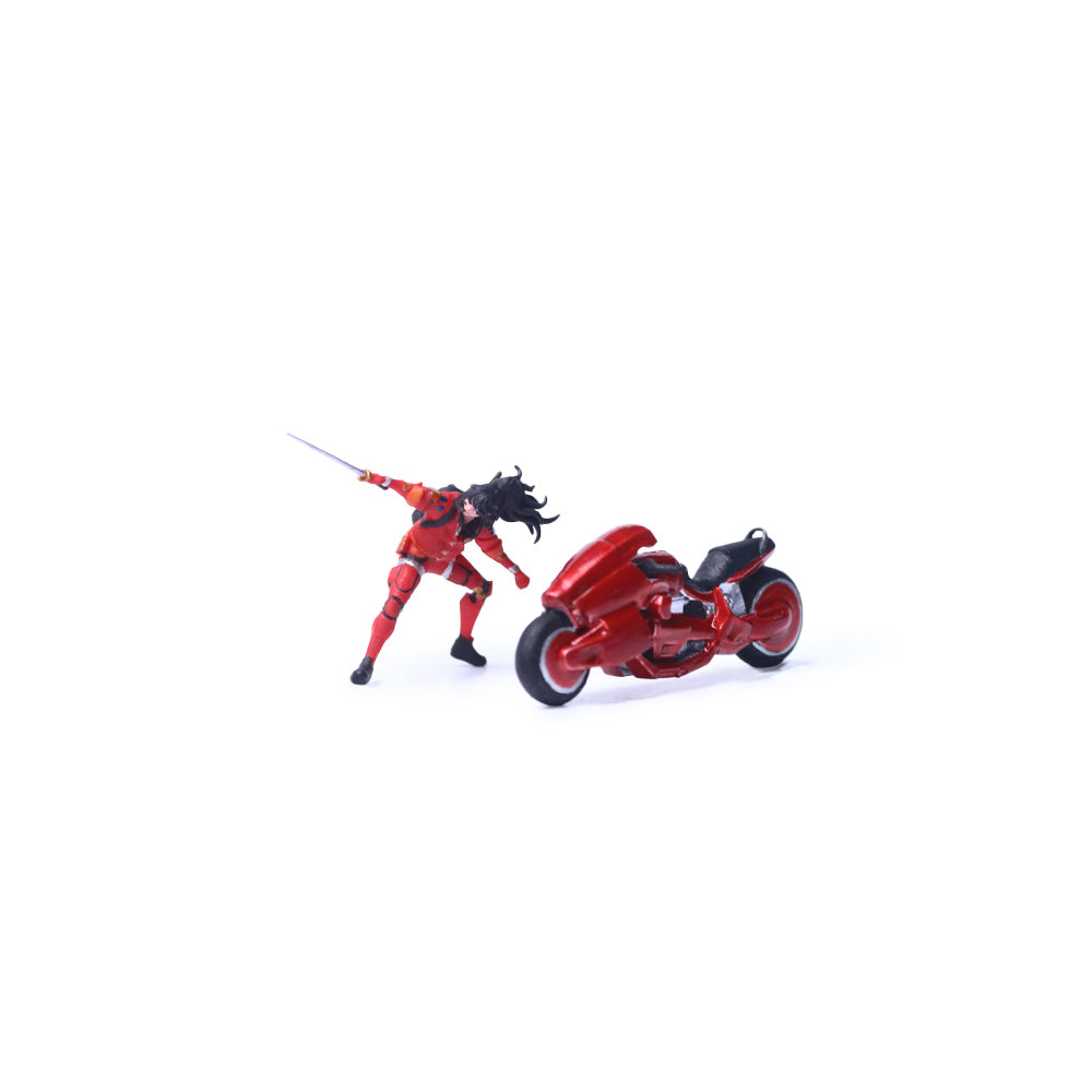 Đế trưng bày Red Cyber Swordsman Motorcycle