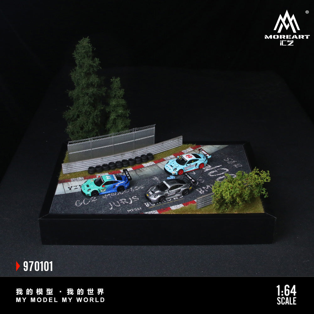 Khán đài diorama Nürburgring Track Model