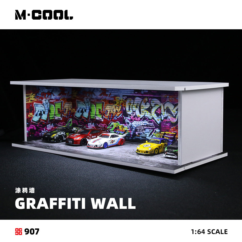 Diorama C-Graffiti Wall trang trí