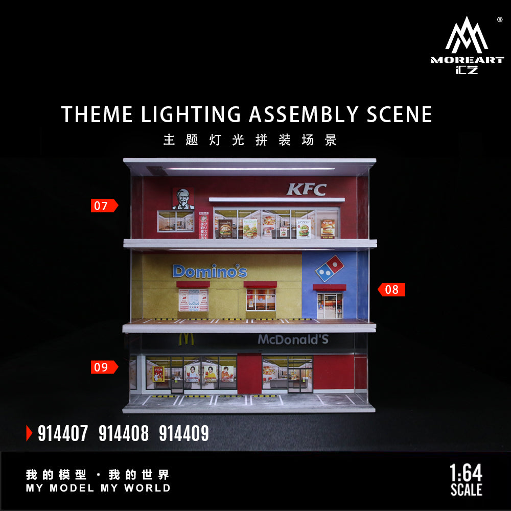Toàn cảnh Diorama KFC MOREART