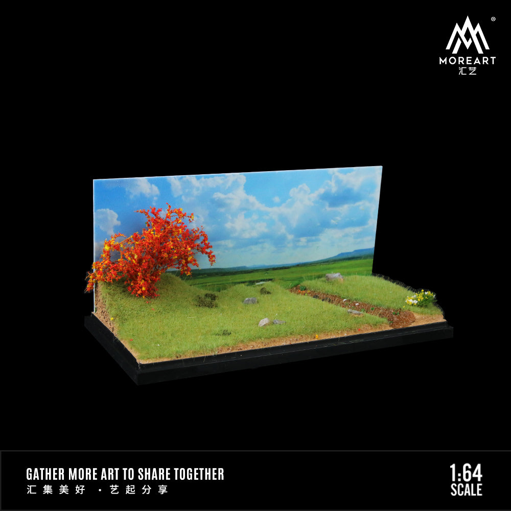 Chi tiết thực vật trong diorama