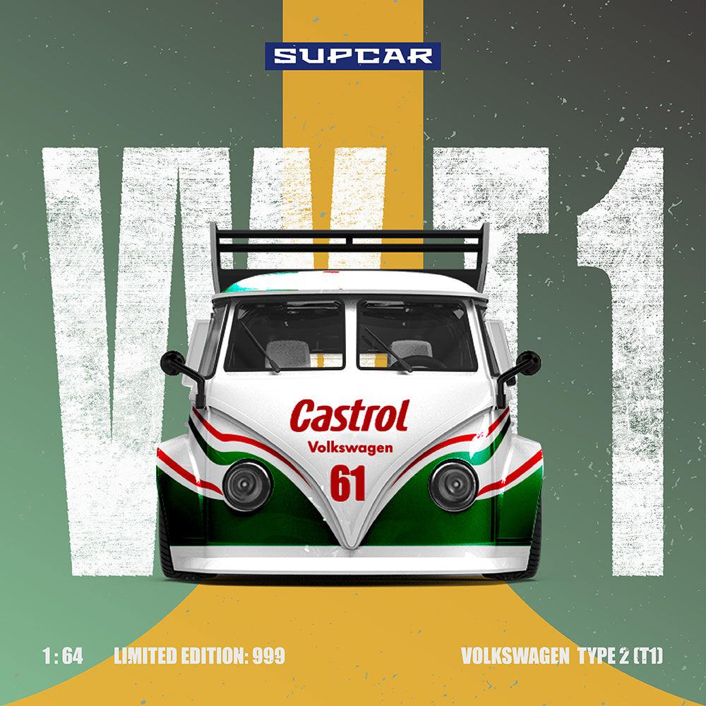 Mô hình xe Volkswagen T1 Castrol SUPCAR tại Mocus