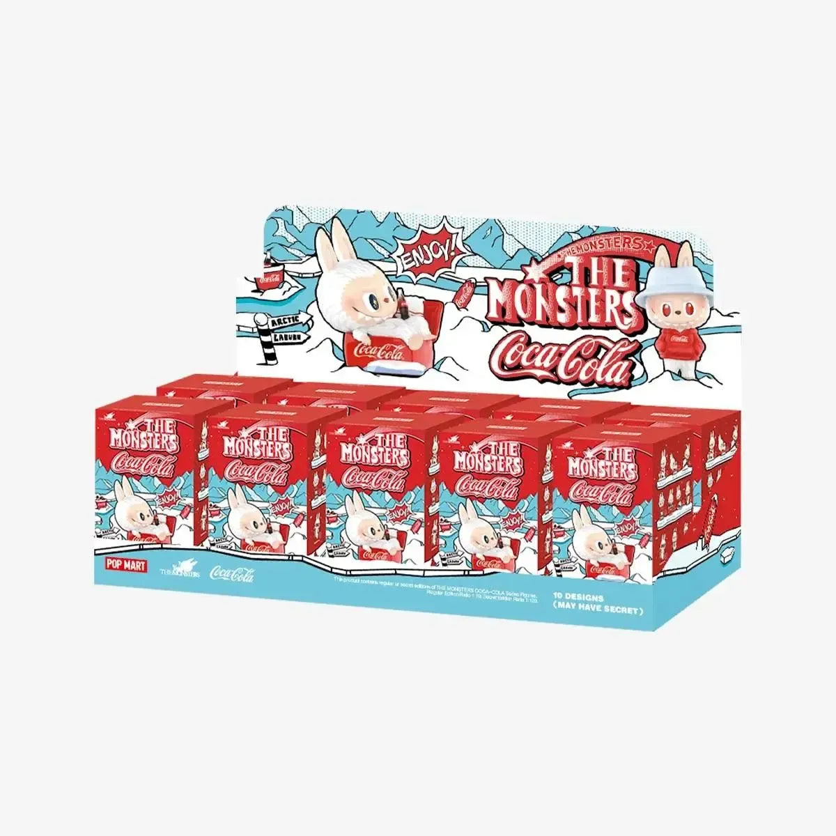 POP MART THE MONSTERS COCA-COLA Series Blind Box - Mocus Gift & Toys