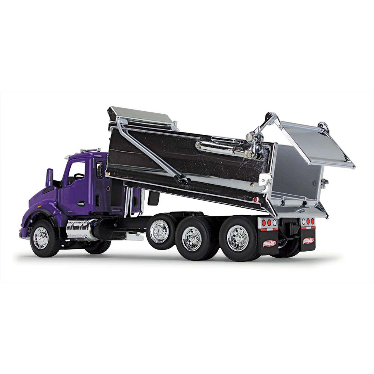 Mô hình xe DCP 1:64Purple Chrome Kenworth T880 Rogue Dump 60-1414