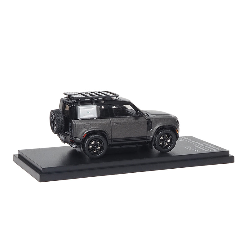 Mô hình xe ARbox(Almost Real) 1:64 Land Rover Defender 90 2023 Matte Grey Commemorative Edition - 610716001