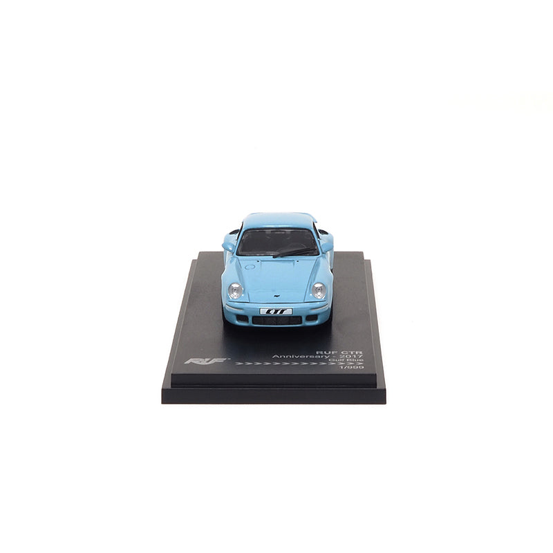 Mô hình xe ARbox(Almost Real) 1:64 RUF CTR Anniversary Edition 2017 Gulf Blue - 680303001