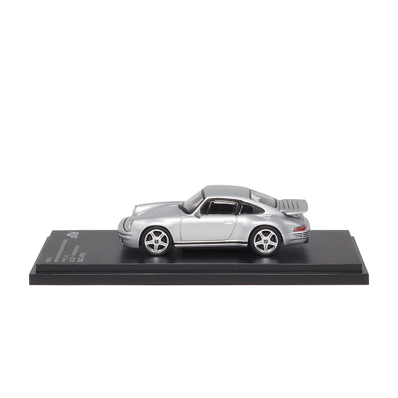 Mô hình xe ARbox(Almost Real) 1:64 RUF CTR Anniversary Edition 2017 GT Silver - 680302001