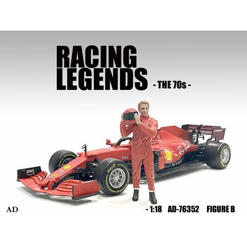 Mô hình nhận vật American Diorama 1:18 Resin Niki Lauda