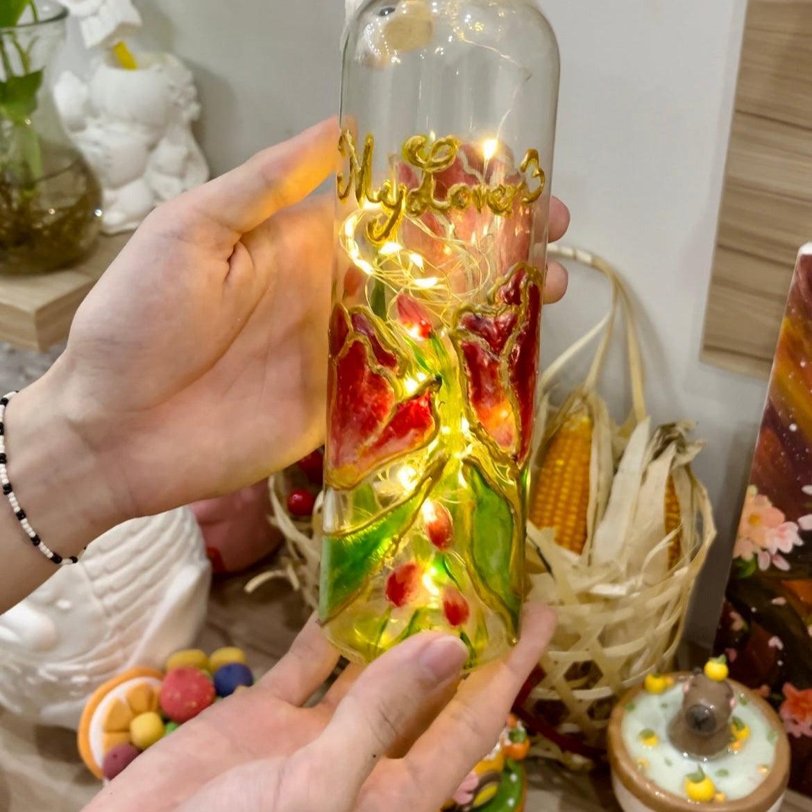 Trang trí bình thủy tinh - Tháng 3 2025 - Mocus Gift & Toys