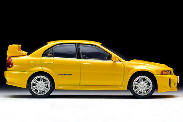Mô hình xe Tomyca Limited Vintage TLV 1:64 Lancer GSR Evolution V (yellow) | LV-N187a