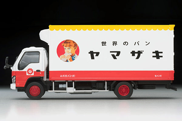 Mô hình xe Tomyca Limited Vintage TLV 1:64 Isuzu Elf Panel Van (Yamazaki Pan) | LV-N195b
