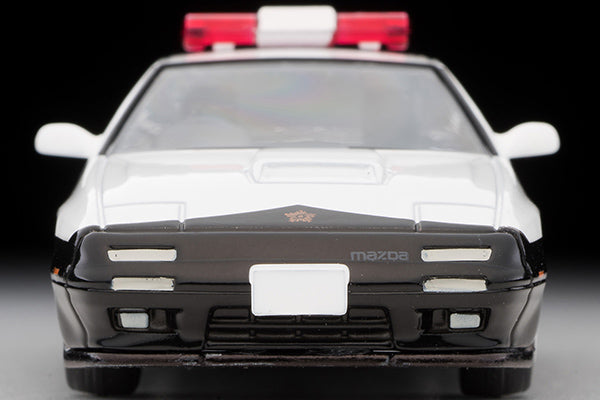 Mô hình xe Tomyca Limited Vintage TLV 1:64 Mazda Savanna RX-7 Patrol Car (Metropolitan Police Department) | LV-N214a