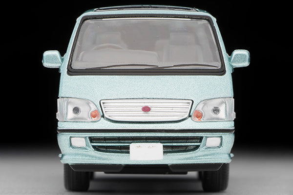 Mô hình xe Tomyca Limited Vintage TLV 1:64 Toyota Hiace Wagon Super Custom G 2002 model (light green) | LV-N216b