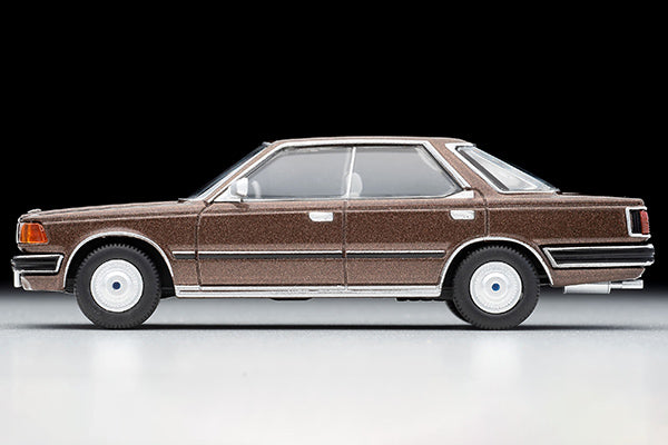 Mô hình xe Tomyca Limited Vintage TLV 1:64 Nissan Gloria HT V20 Turbo SGL (brown) | LV-N246a