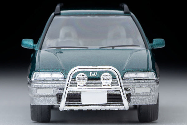 Mô hình xe Tomyca Limited Vintage TLV 1:64 Honda Civic Shuttle Beagle (green/gray) 1994 model | LV-N293b