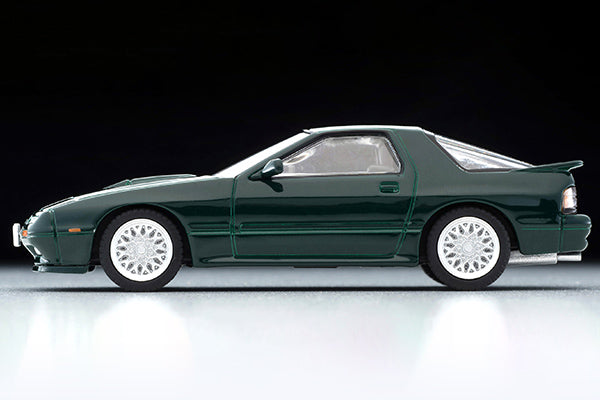 Mô hình xe Tomyca Limited Vintage TLV 1:64 The Era of Japanese Cars 14 Mazda Savanna RX-7 Infini (Green) | LV-N33404-na