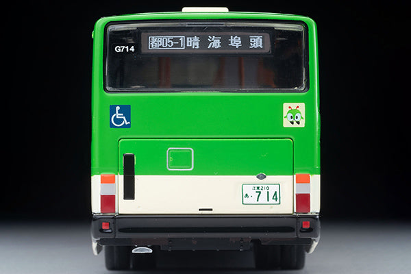 Mô hình xe Tomyca Limited Vintage TLV 1:64 Mitsubishi Fuso Aero Star Non-step bus (Tokyo Metropolitan Bureau of Transportation) Toei Bus 100th Anniversary Commemorative Wrapping, commonly known as Knuckle Line | LV-N342a