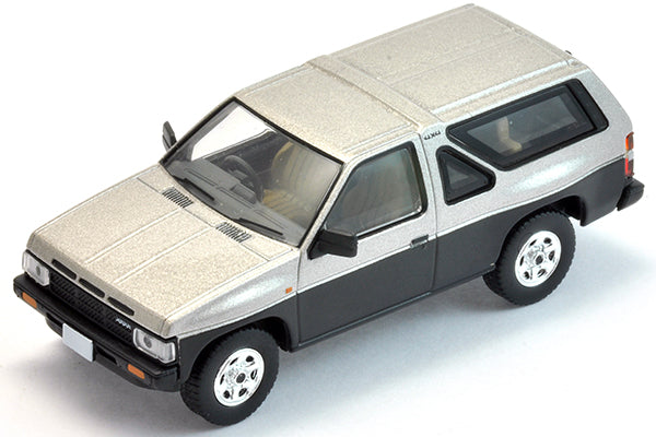 Mô hình xe Tomyca Limited Vintage TLV 1:64 Nissan Terrano R3m (silver/black) | LV-N47b