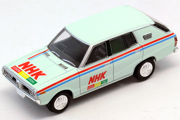 Mô hình xe Tomyca Limited Vintage TLV 1:64 Skyline Van NHK Broadcast Service Car 1972 model | LV-N54b