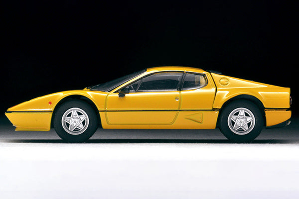 Mô hình xe Tomyca Limited Vintage TLV 1:64 Ferrari 512 BBi (yellow) | LV-N69154-na