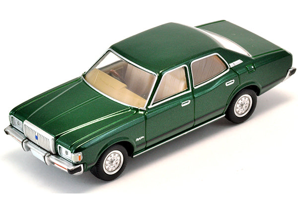 Mô hình xe Tomyca Limited Vintage TLV 1:64 Toyota Crown 2600 Royal Saloon (green) | LV-N83b