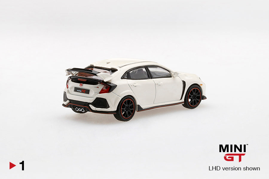 Mô hình xe Mini GT 1:64 Honda Civic Type R (FK8) Championship White - MGT00001