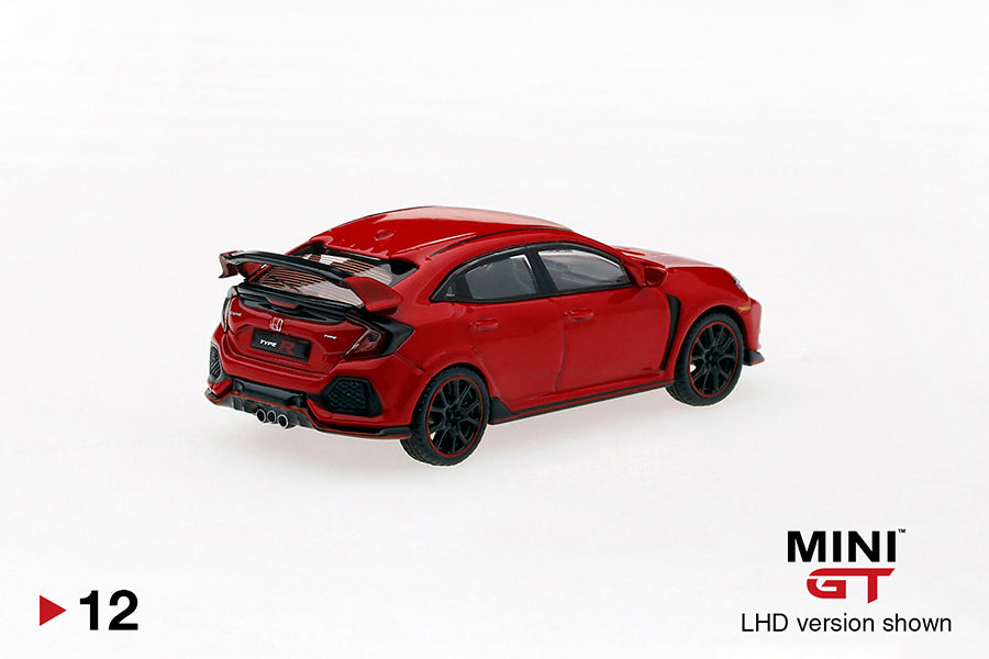 Mô hình xe Mini GT 1:64 Honda Civic Type R (FK8) Rallye Red - MGT00012
