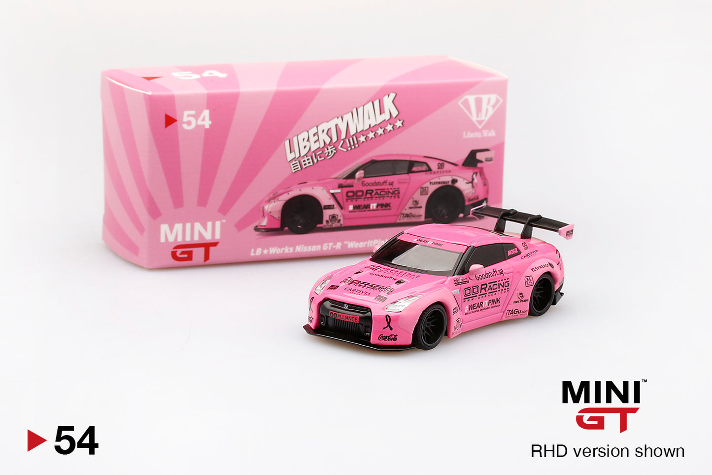 Mô hình xe Mini GT 1:64 LB★WORKS Nissan GT-R (R35) - MGT00054-R