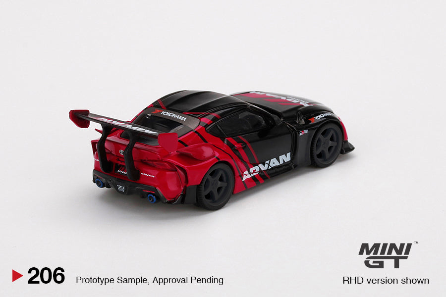 Mô hình xe Mini GT 1:64 HKS ADVAN GR Supra - MGT00206