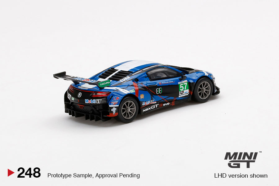 Mô hình xe Mini GT 1:64 Acura NSX GT3 EVO #57 2020 IMSA 24 Hrs of Daytona - MGT00248
