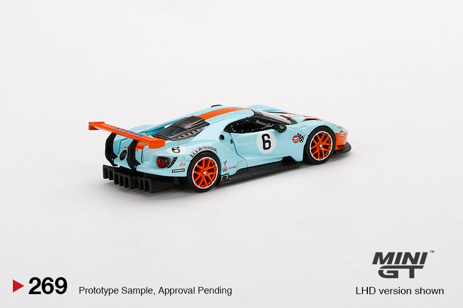Mô hình xe Mini GT 1:64 Ford GT GTLM Gulf - MGT00269