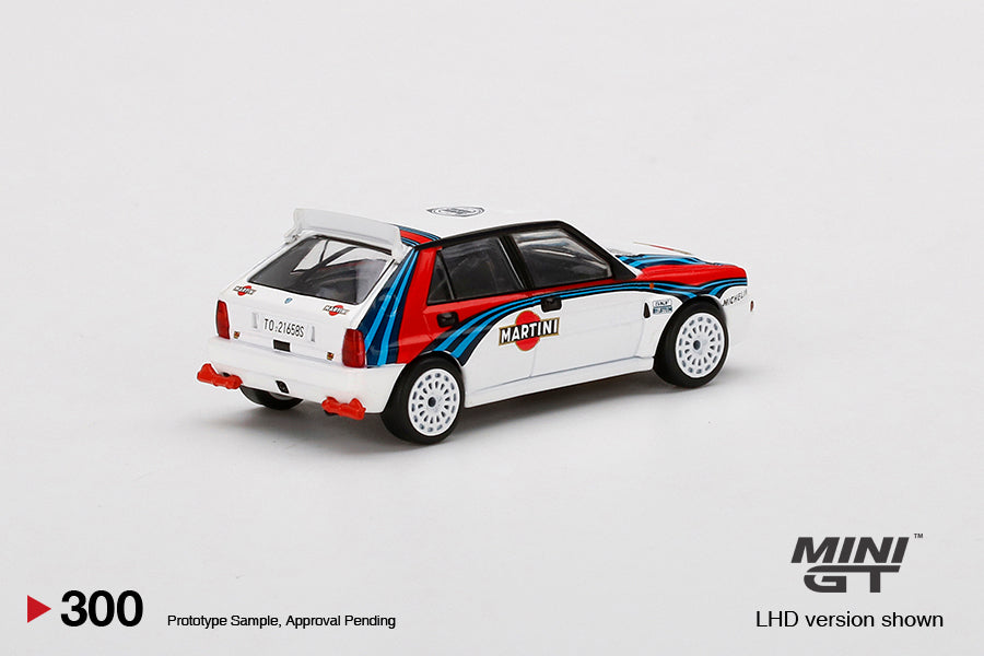 Mô hình xe Mini GT 1:64 Lancia Delta HF Integrale Evoluzione Martini Racing - MGT00300