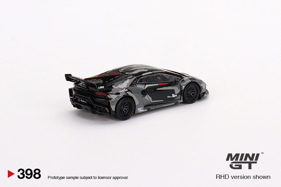 Mô hình xe Mini GT 1:64 LB★WORKS Lamborghini Huracán GT Digital Camouflage - MGT00398
