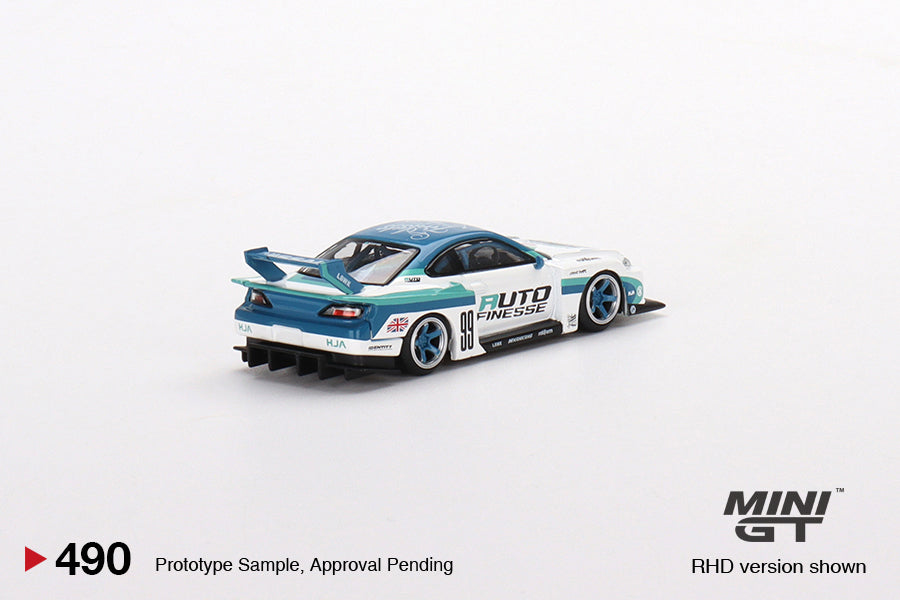 Mô hình xe Mini GT 1:64 Nissan LB-Super Silhouette S15 SILVIA Auto Finesse - MGT00490