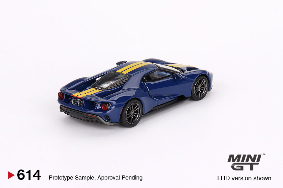 Mô hình xe Mini GT 1:64 Ford GT Sunoco Blue - MGT00614