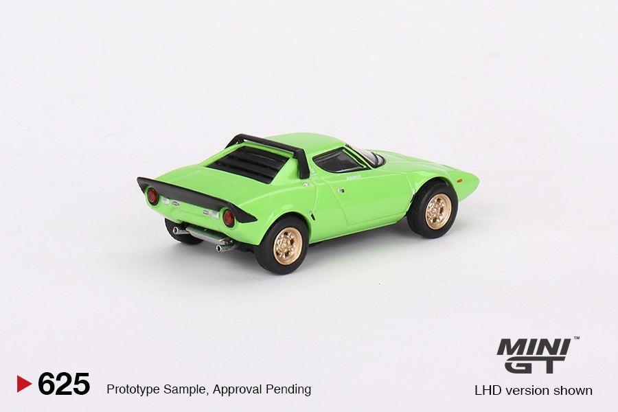 Mô hình xe Mini GT 1:64 Lancia Stratos HF Stradale Verde Chiaro - MGT00625