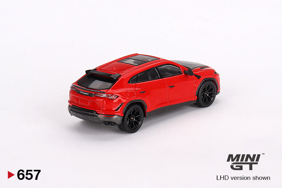 Mô hình xe Mini GT 1:64 Lamborghini Urus Performante Rosso Mars - MGT00657