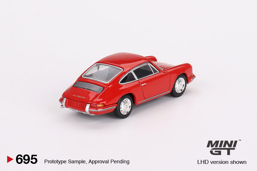 Mô hình xe Mini GT 1:64 Porsche 901 1963 Signal Red - MGT00695